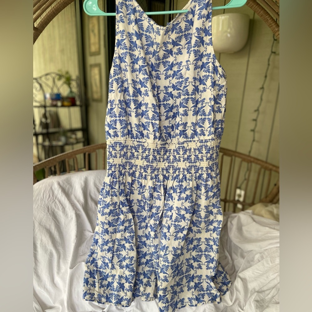 Universal Thread Blue and White Floral Sundress